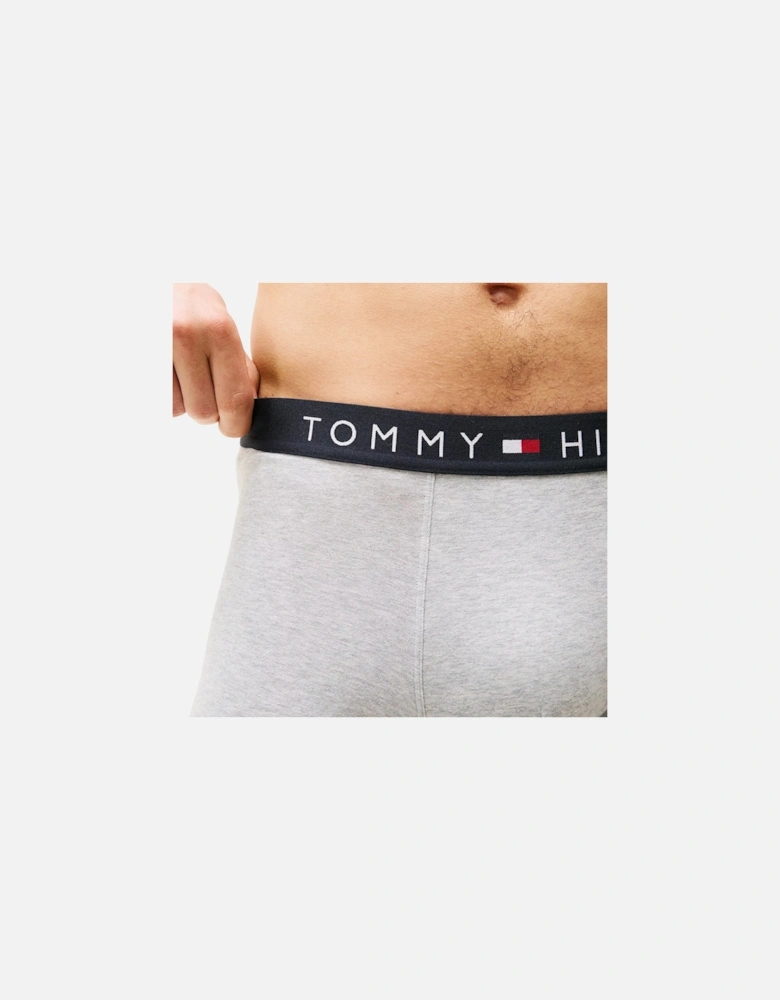 Mens Underwear 3 Pack Trunks Grey