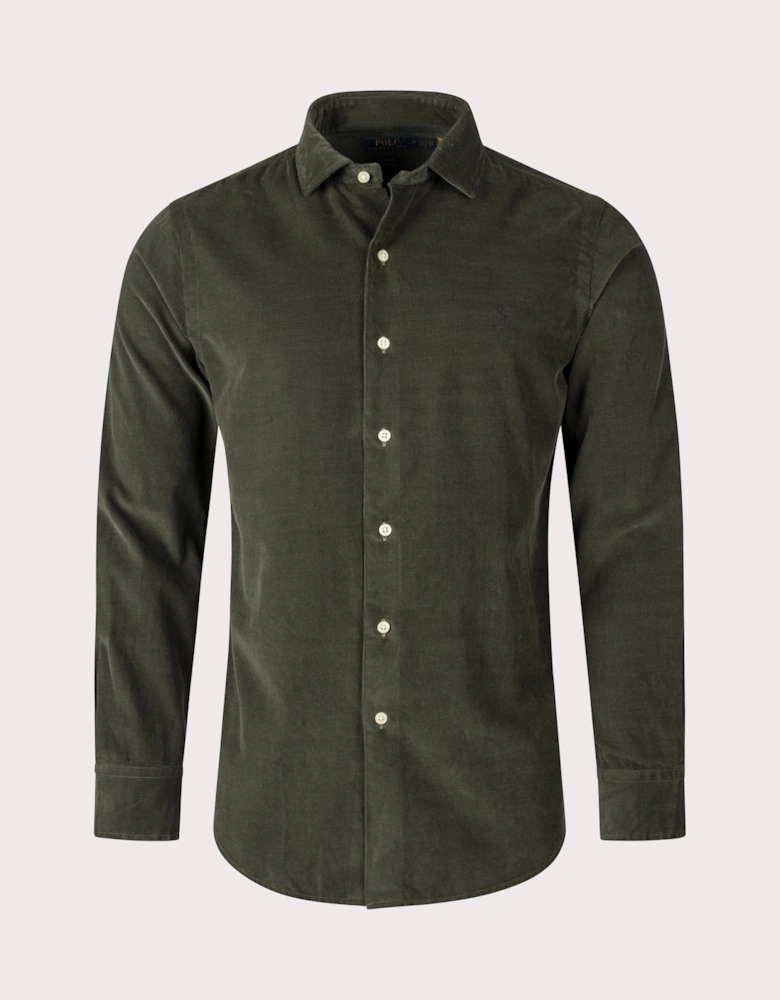 Custom Fit Corduroy Shirt