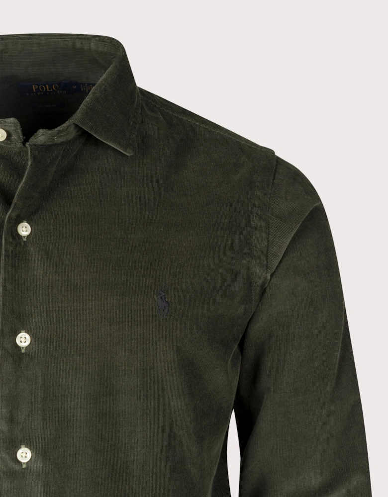Custom Fit Corduroy Shirt