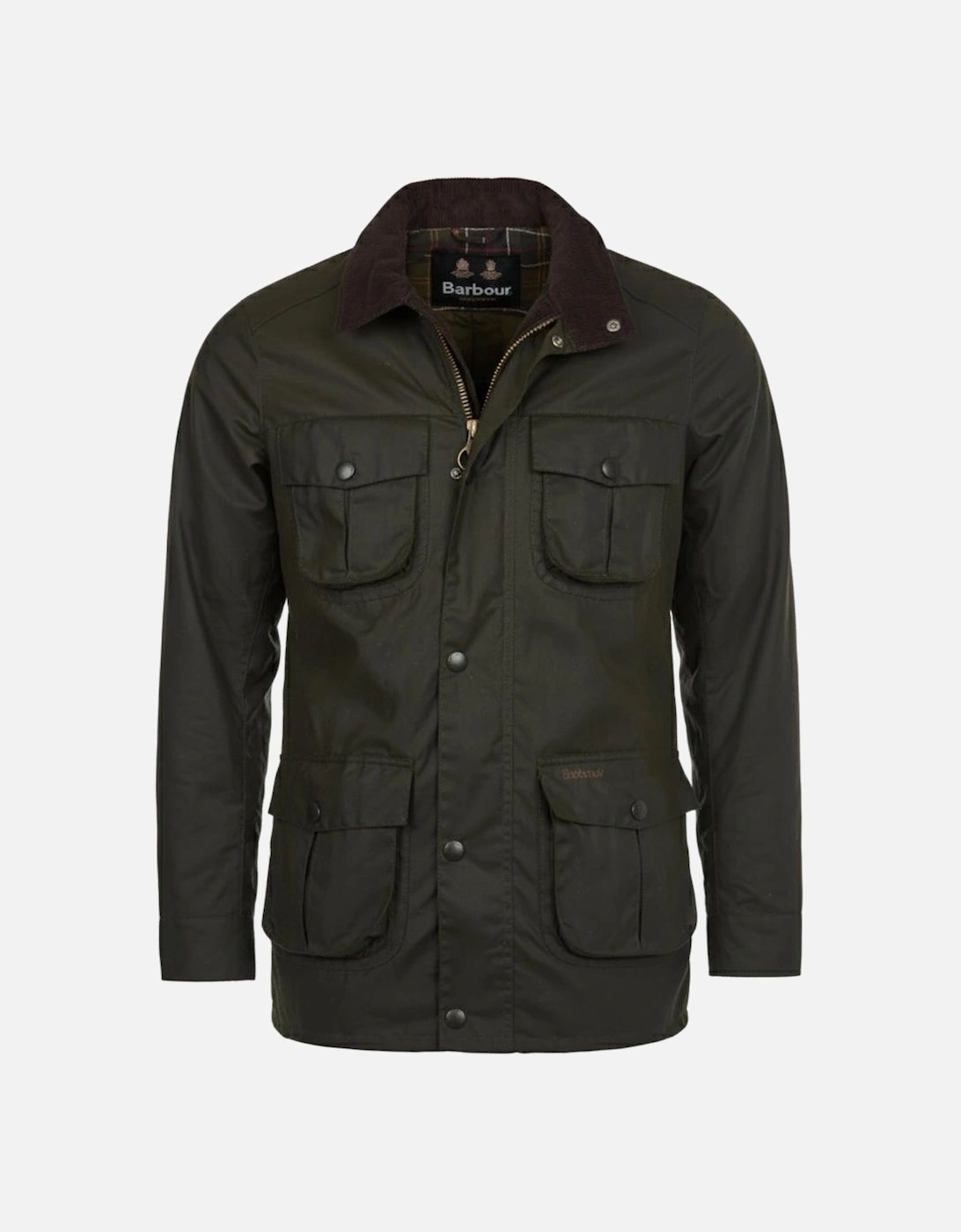 Corbridge Mens Wax Jacket - Olive, 12 of 11
