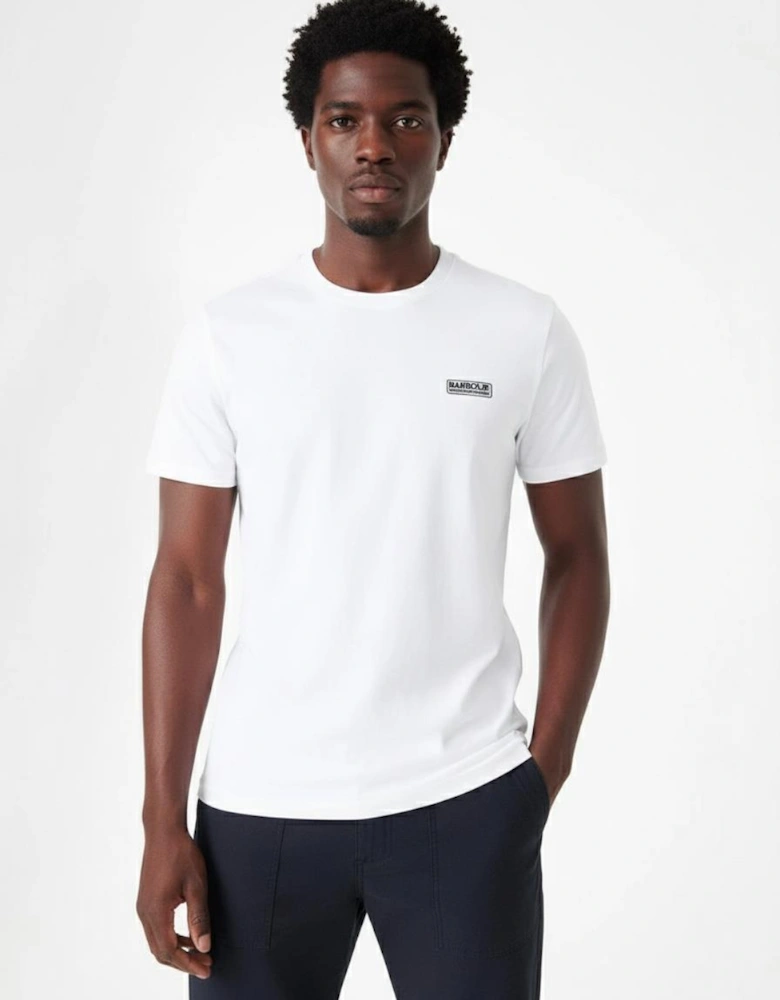 Small Logo Mens T-Shirt - White/Black