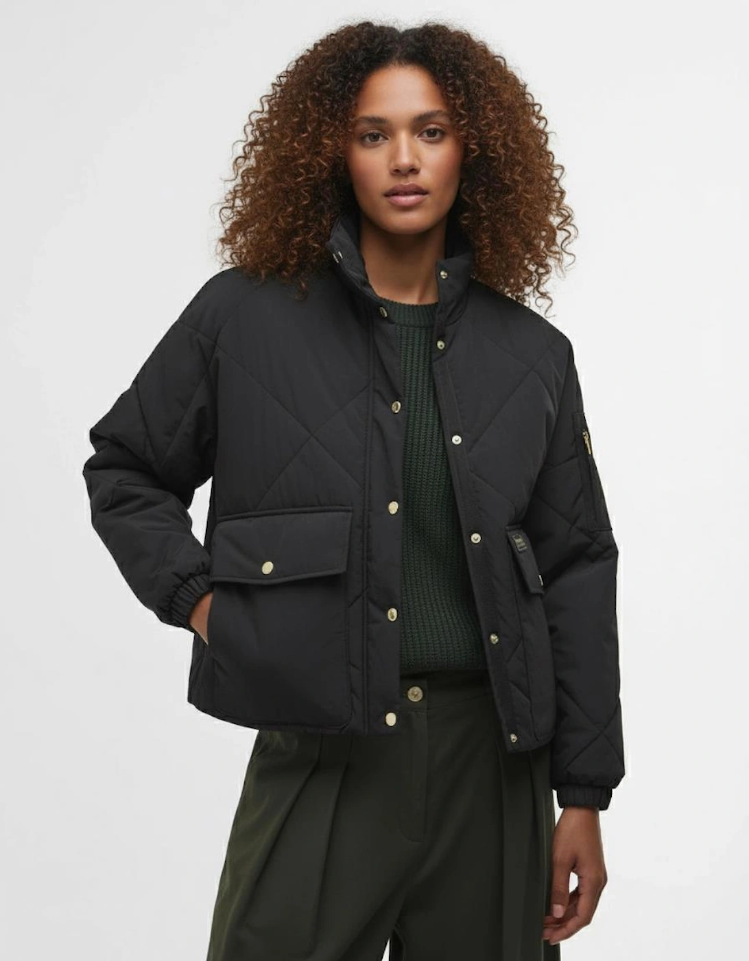 Zola Womens Quilted Jacket