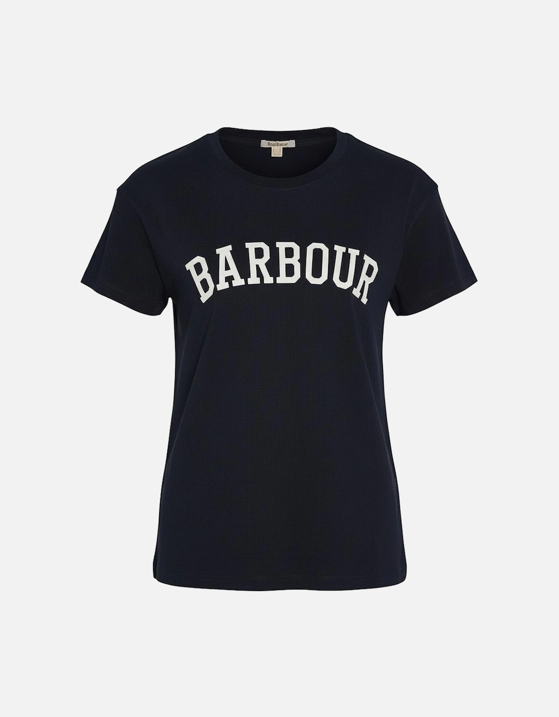 Northumberland Womens Short Sleeve T-Shirt - Navy/White, 7 of 6