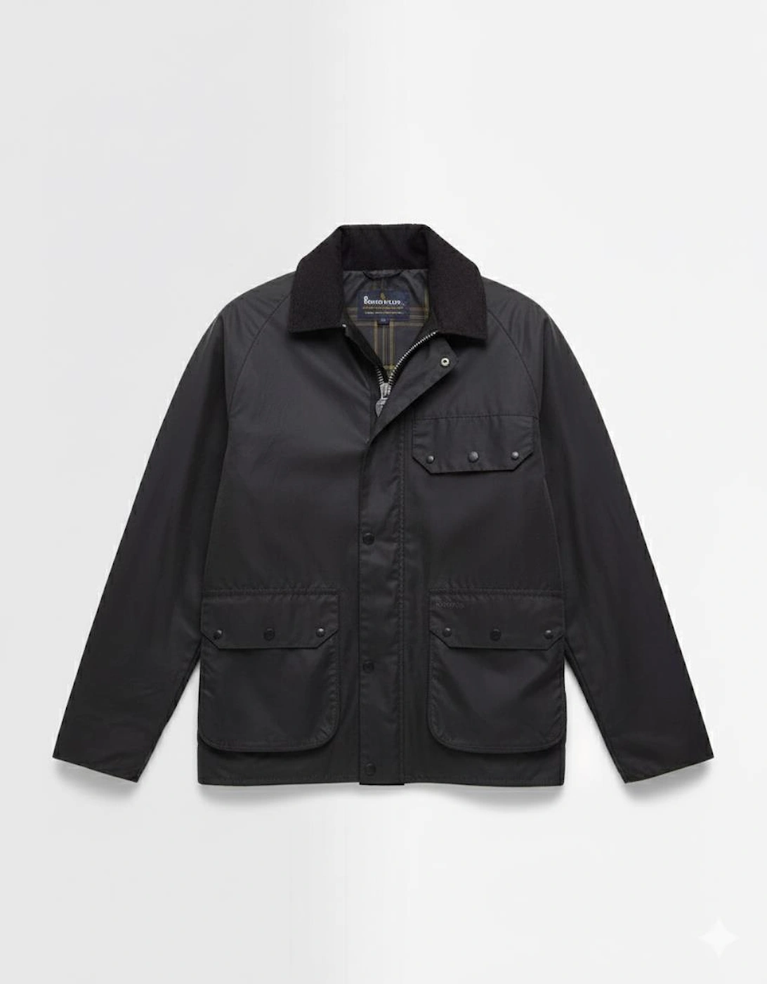 Re-Engineered Short  Bedale Mens Wax Jacket, 10 of 9
