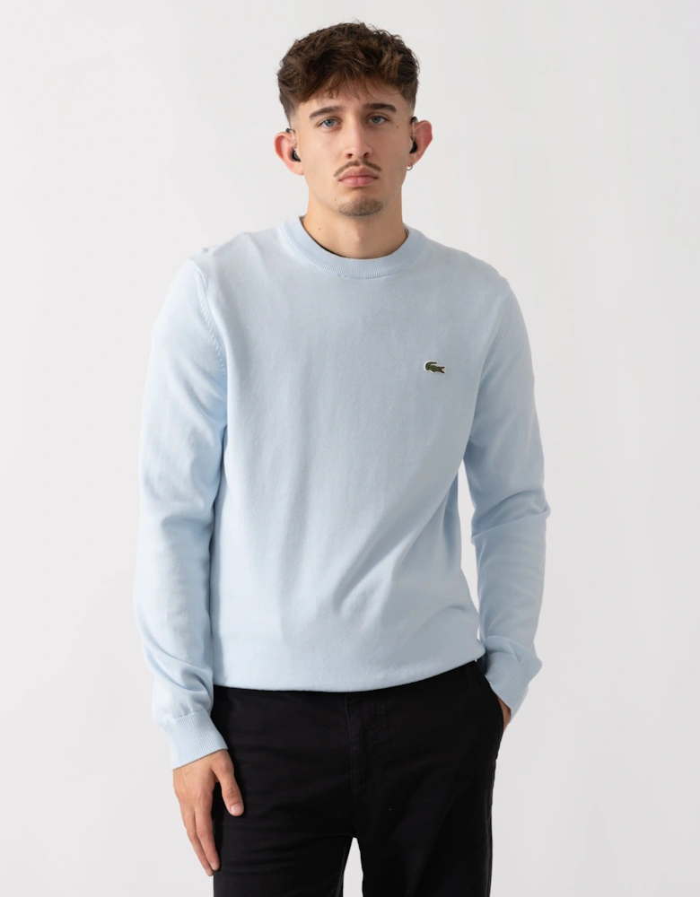 Mens Organic Cotton Crew Neck Sweater - Rill T01
