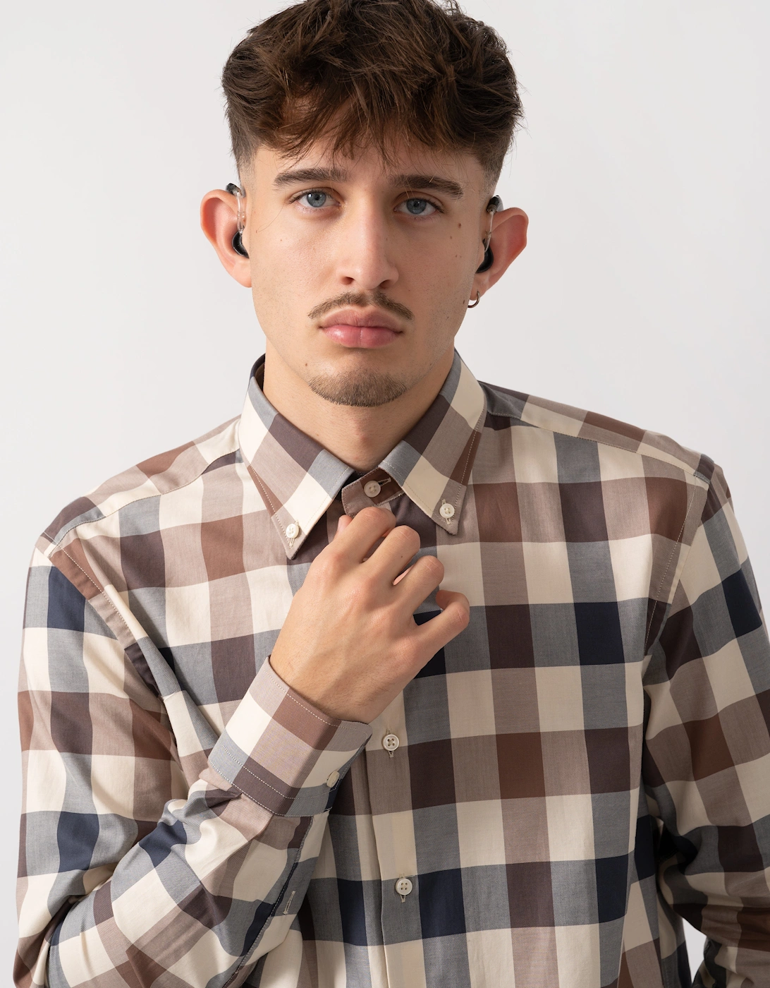 Mens Macro Iconic Shirt - Macro Club Check 30