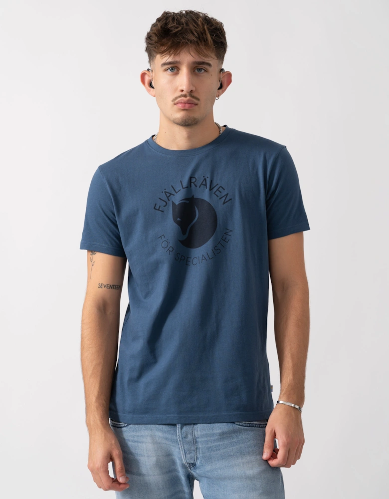 Fox Mens T-Shirt - Indigo Blue 534