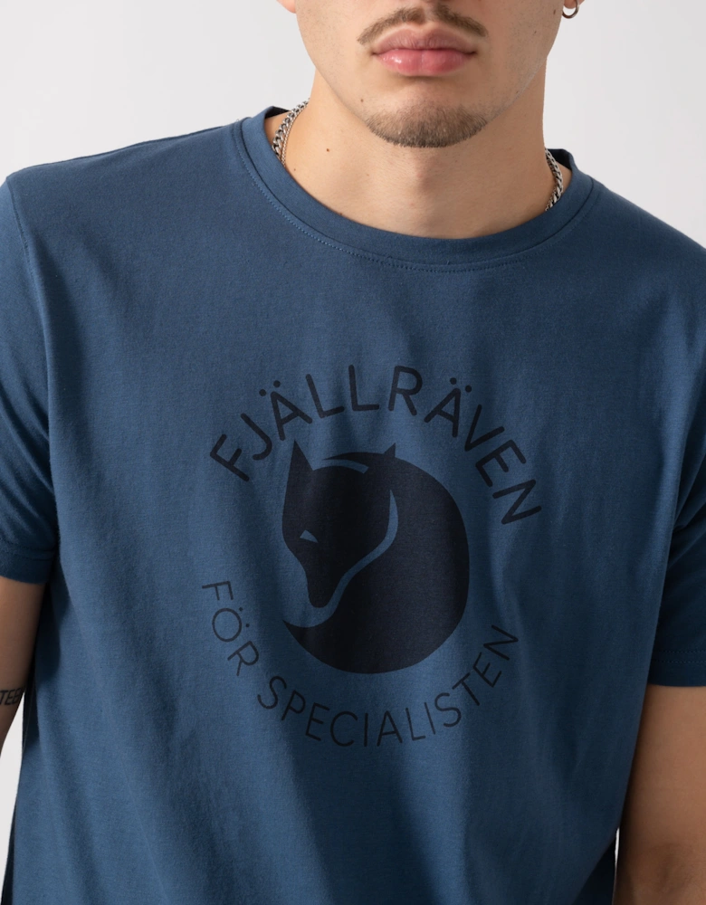 Fox Mens T-Shirt - Indigo Blue 534