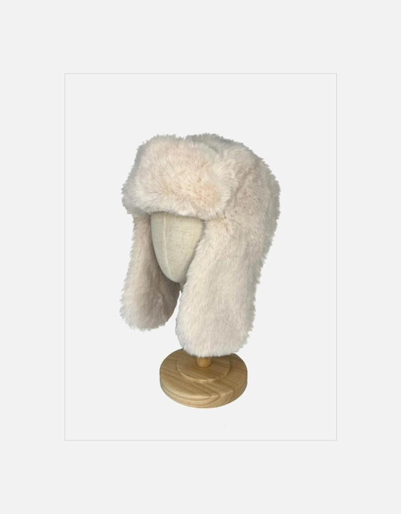 AW25 Billie Faux Fur Trapper - Oatmeal