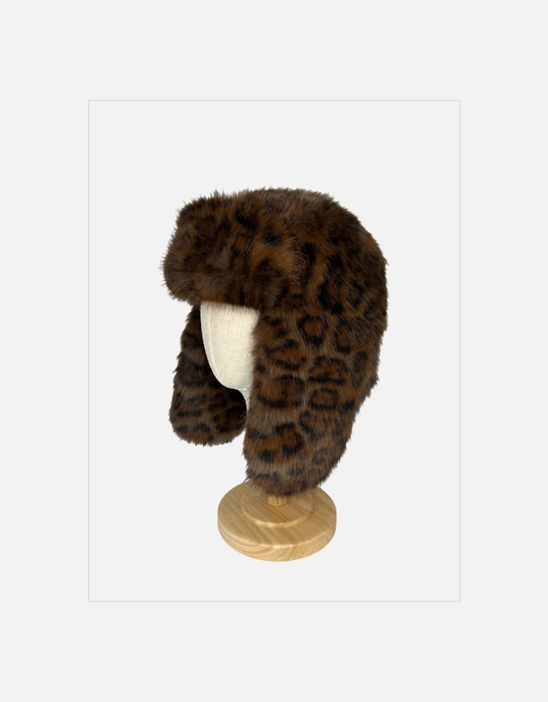 AW25 Billie Faux Fur Trapper-Chocolate Leo
