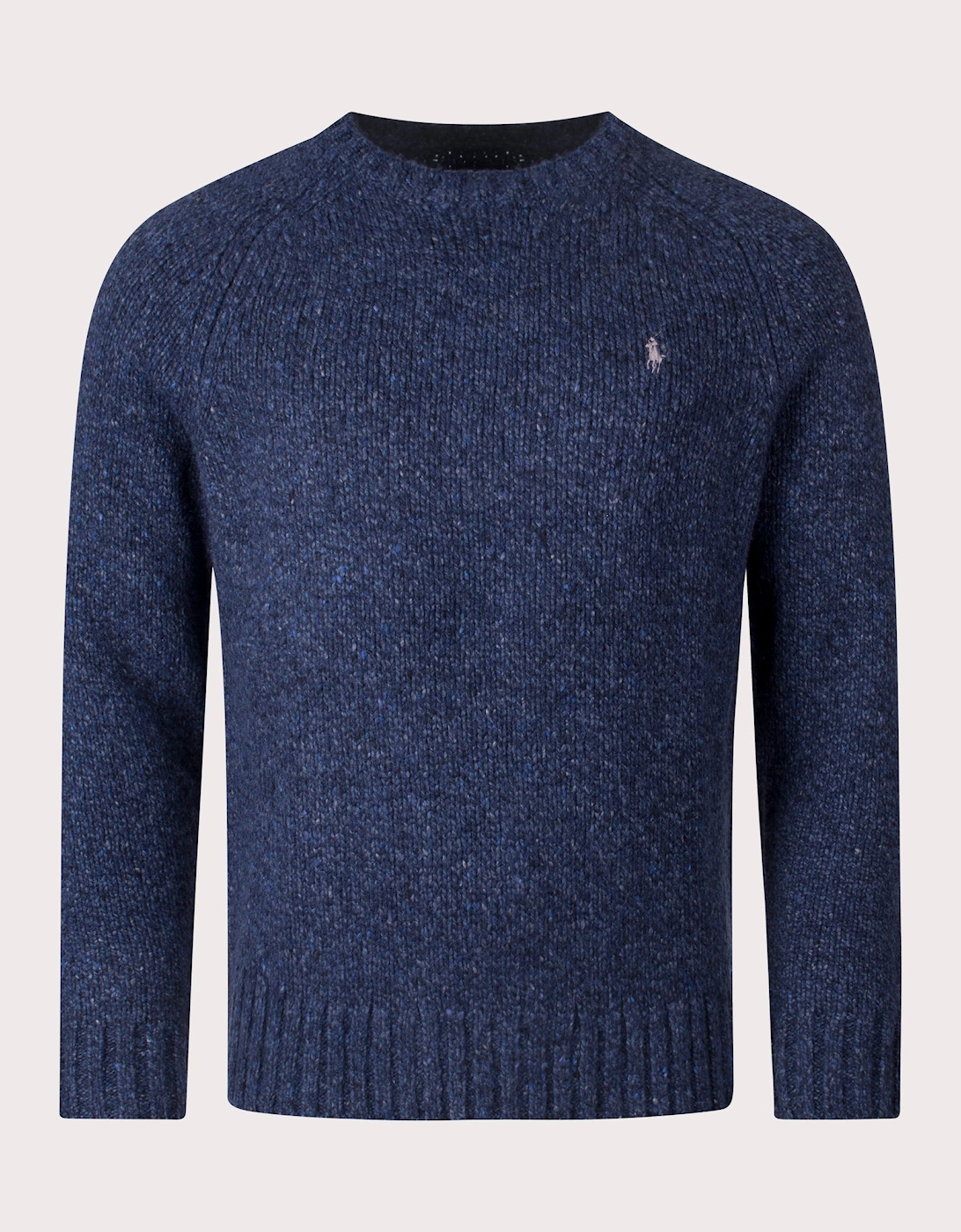 Marled Knit Crew Neck Jumper, 4 of 3