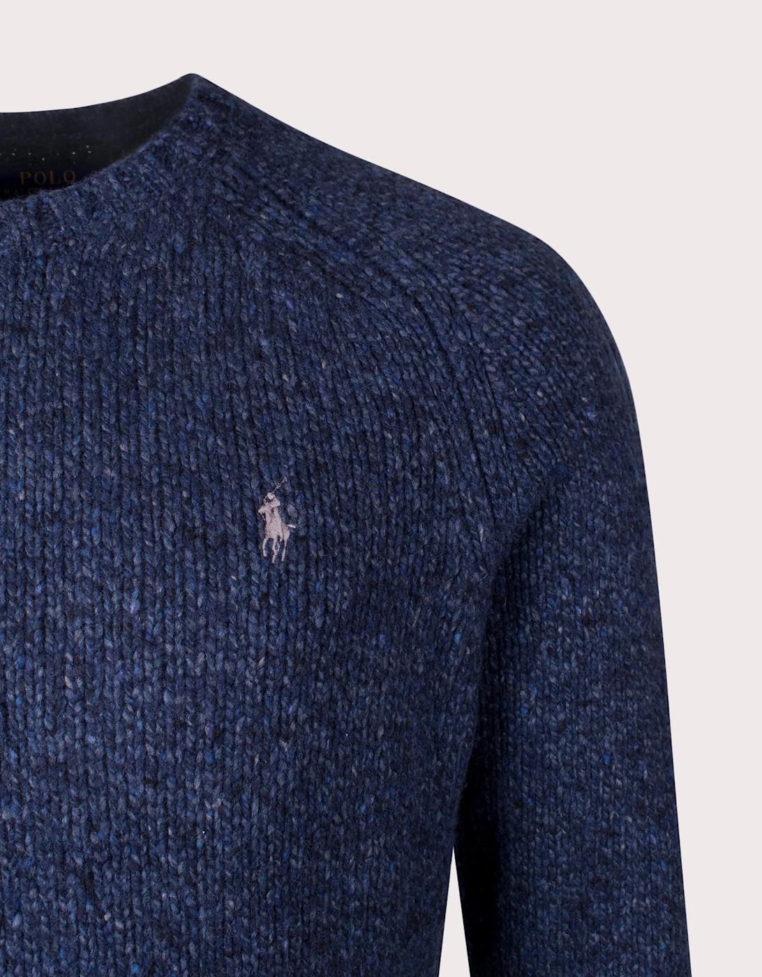 Marled Knit Crew Neck Jumper