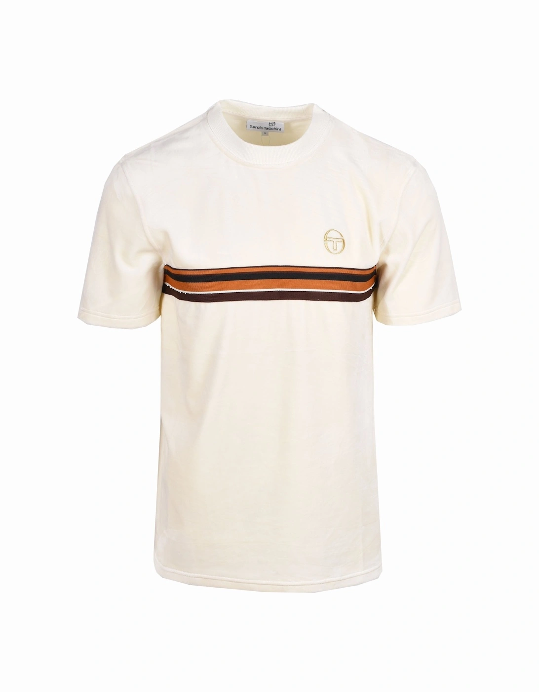 Ayme Velour T-Shirt Gardenia/Gold, 4 of 3