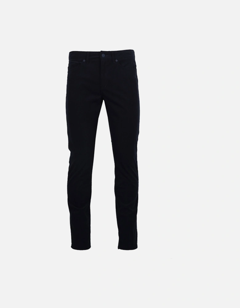 Boss Black Delaware Corduroy Trouser Dark Blue