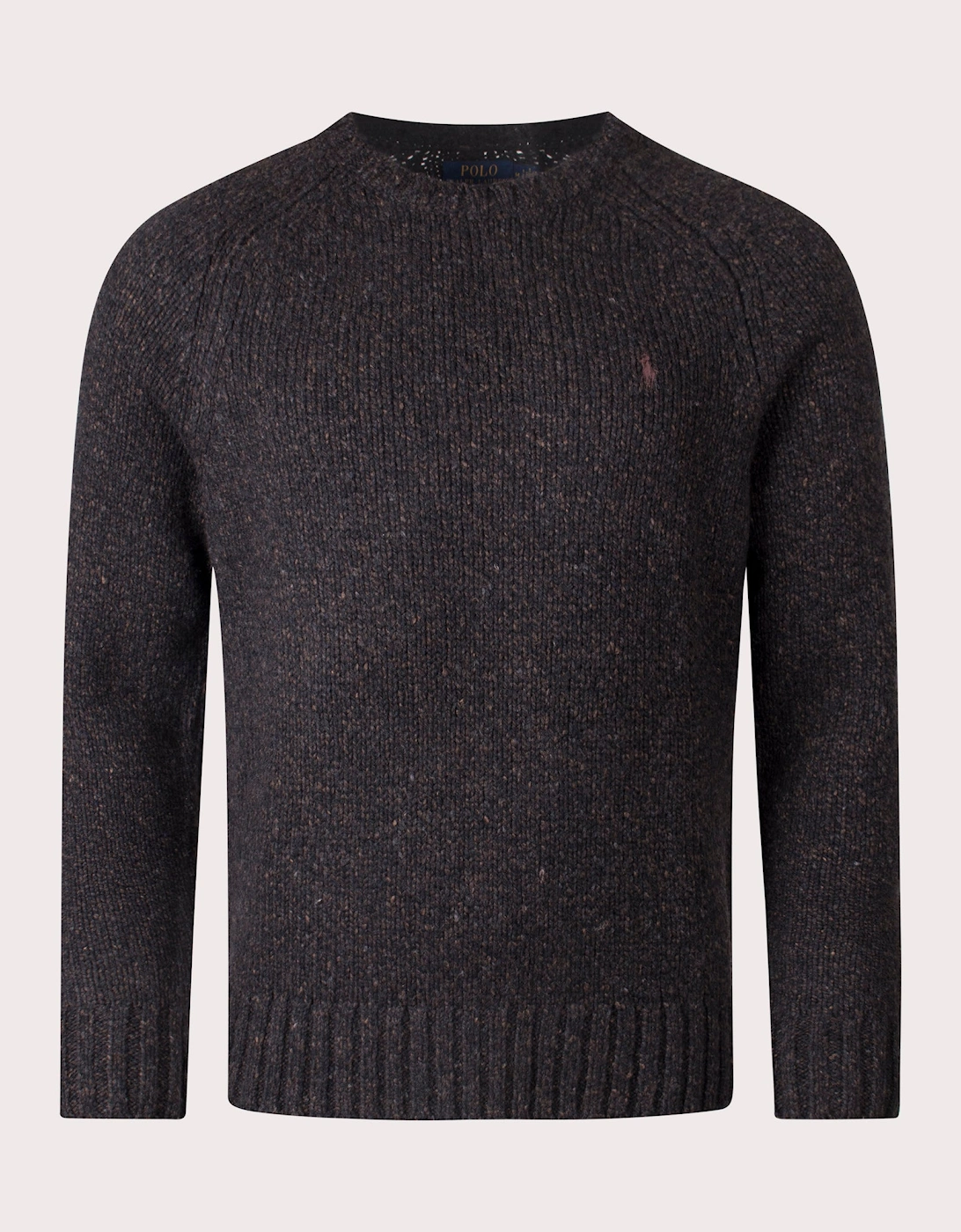 Marled Knit Crew Neck Jumper, 4 of 3