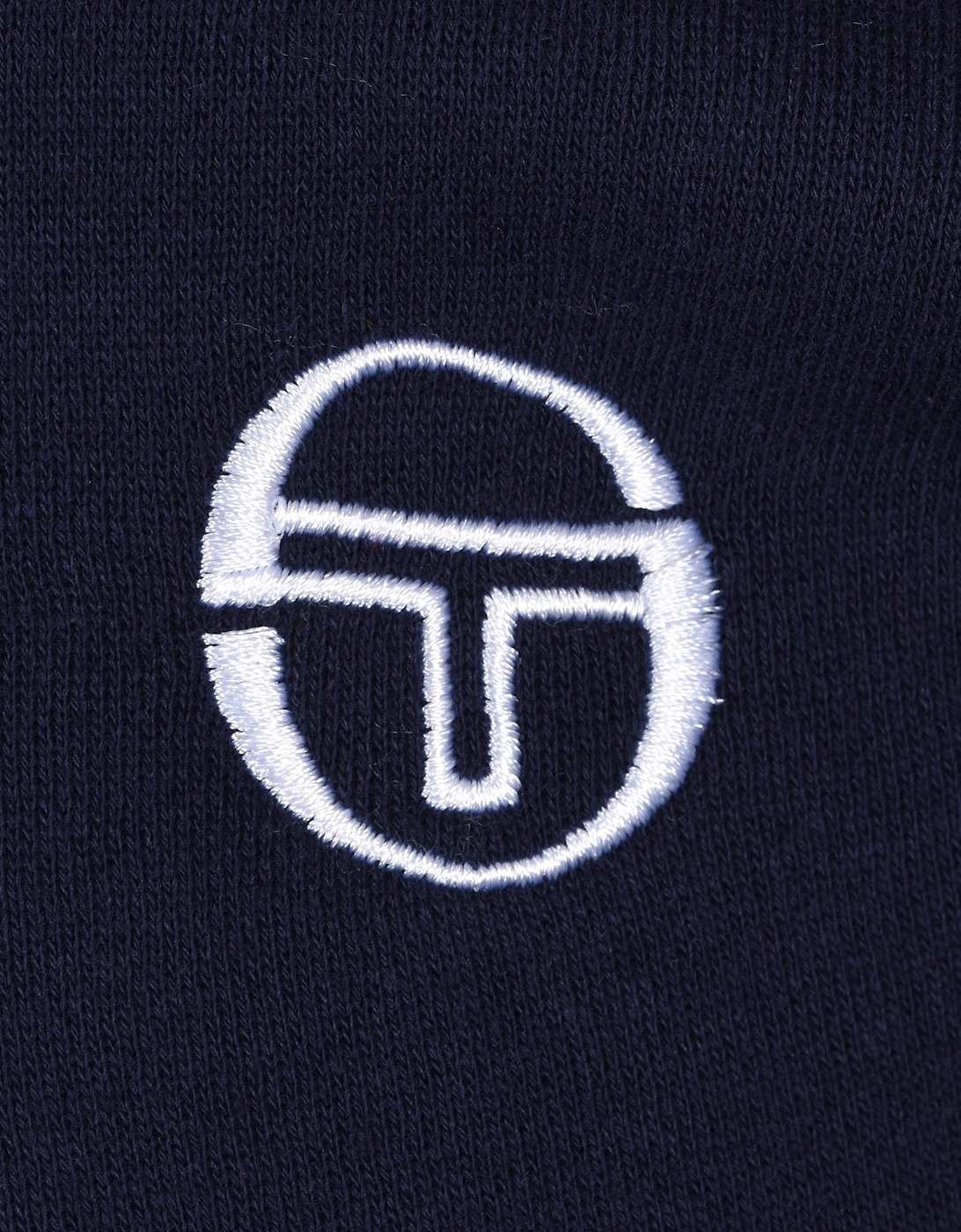 Damarindo Half Zip Sweatshirt Maritime Blue/Adrenaline Rush