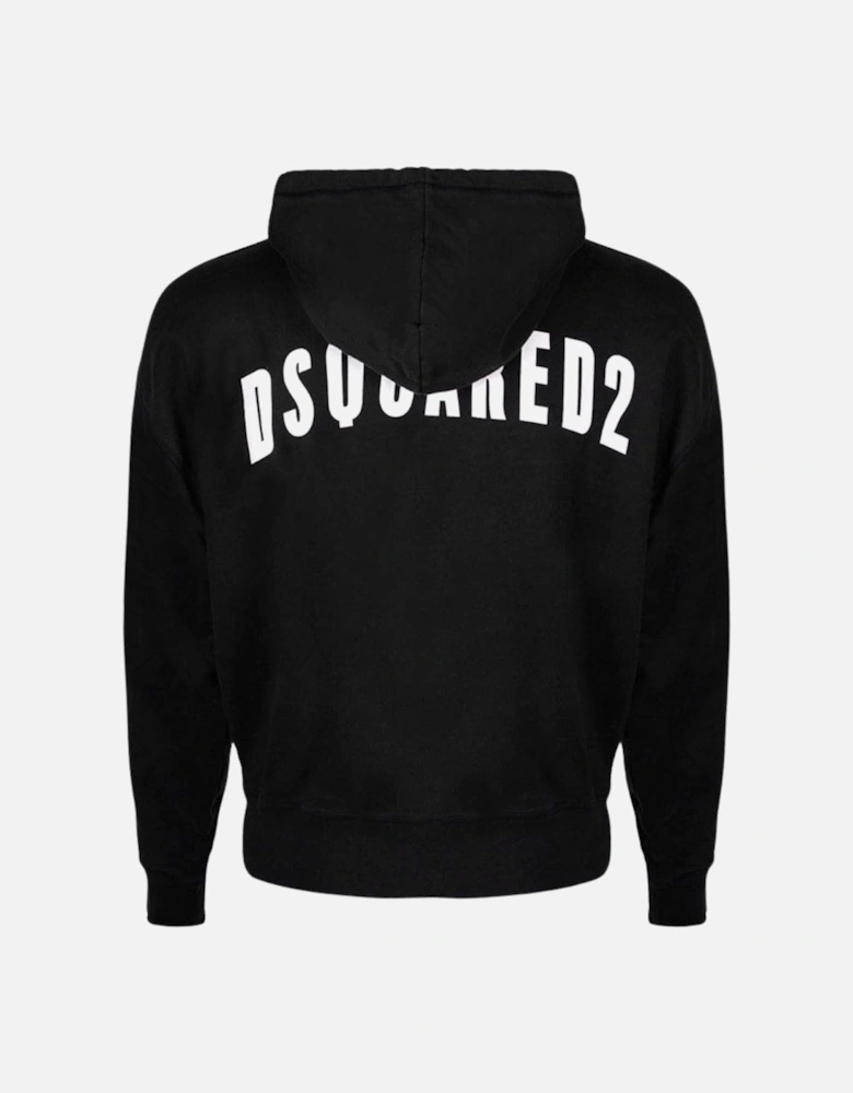 Acid Maple Leaf Black Hoodie