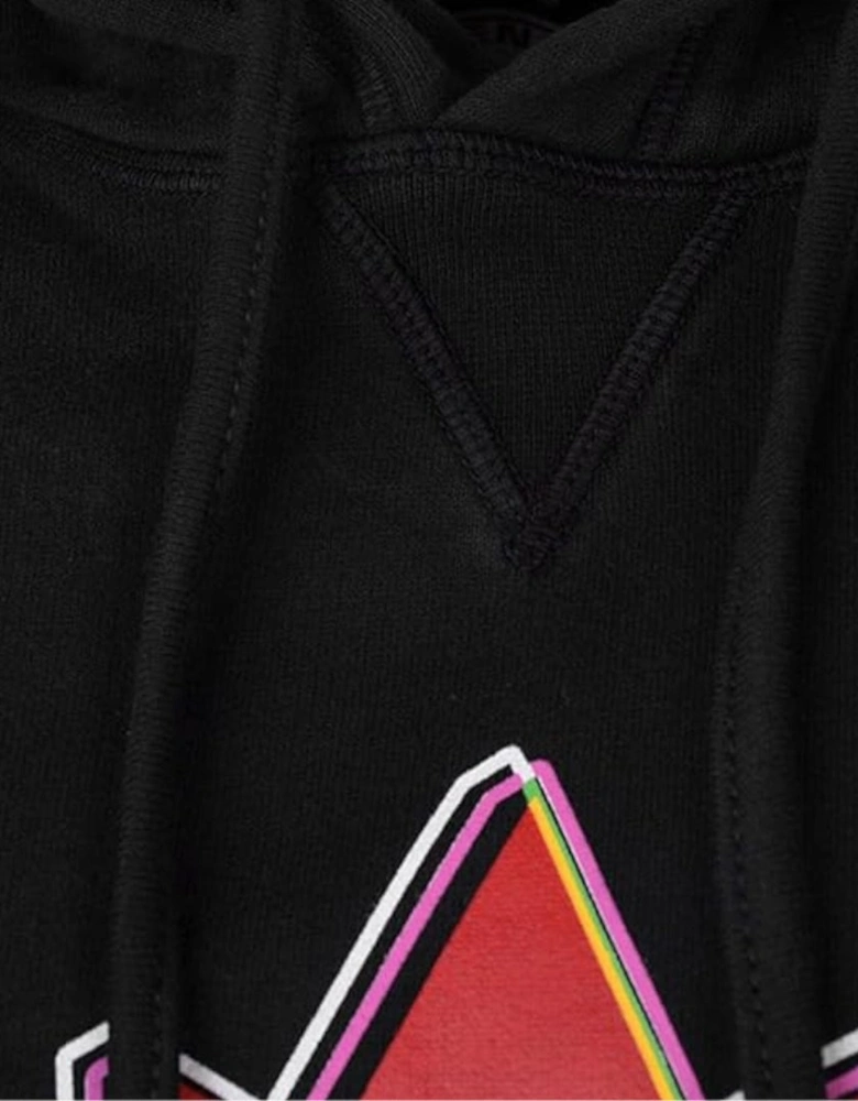 Acid Maple Leaf Black Hoodie