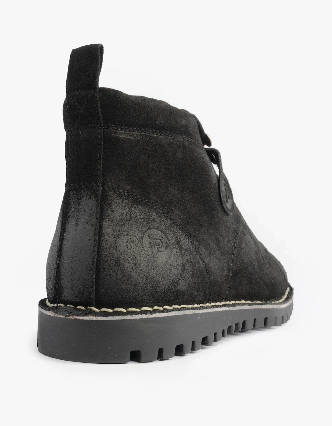 1961 MOD Mens Suede Boots Black