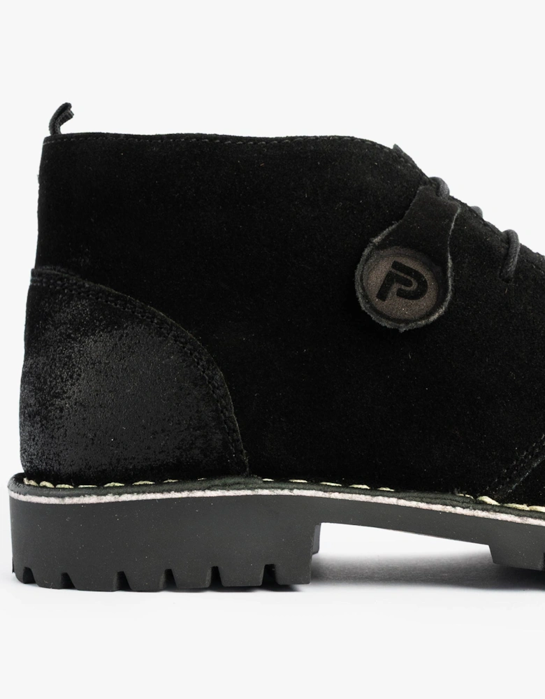 COOPER Mens Desert Boots Black