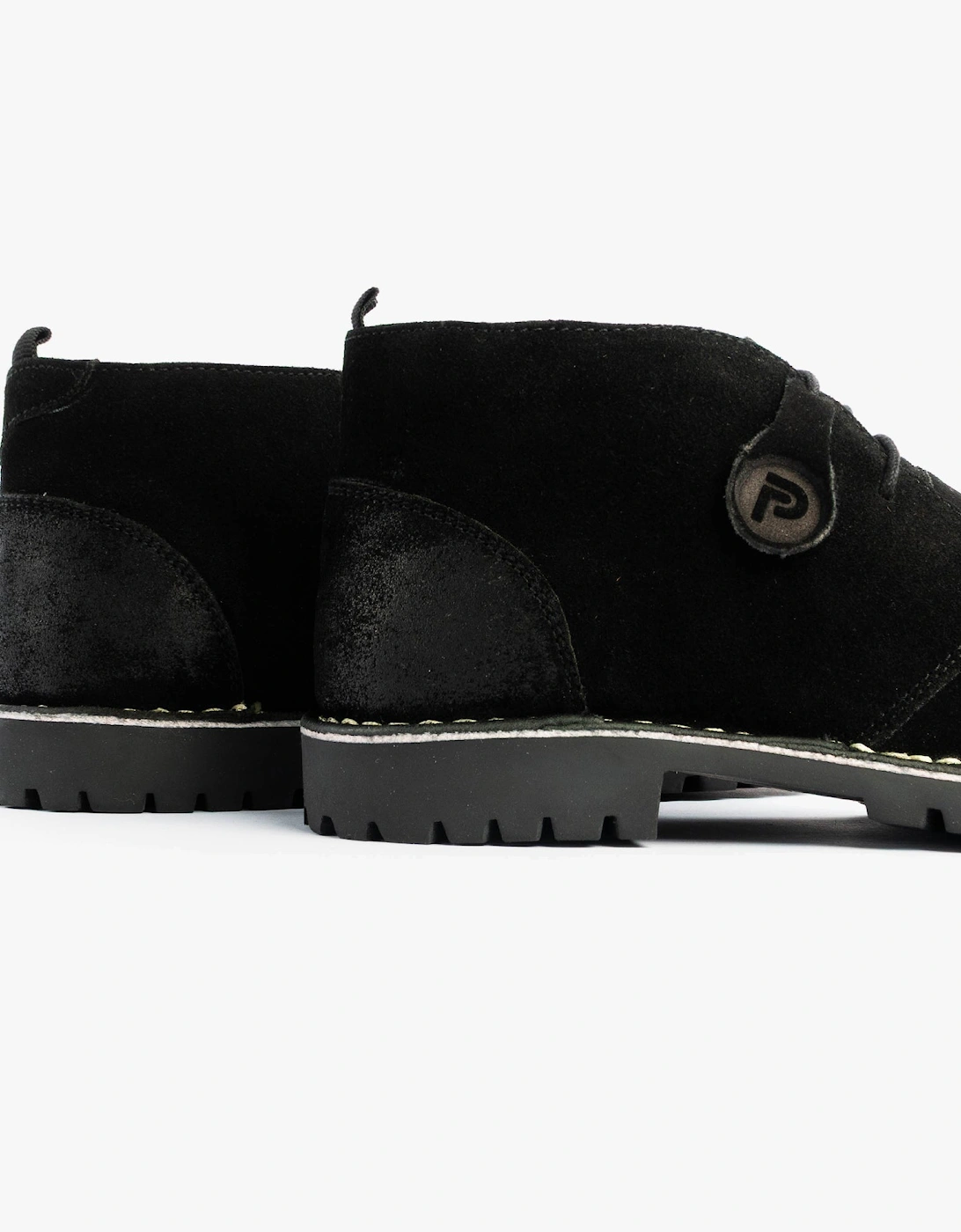 COOPER Mens Desert Boots Black