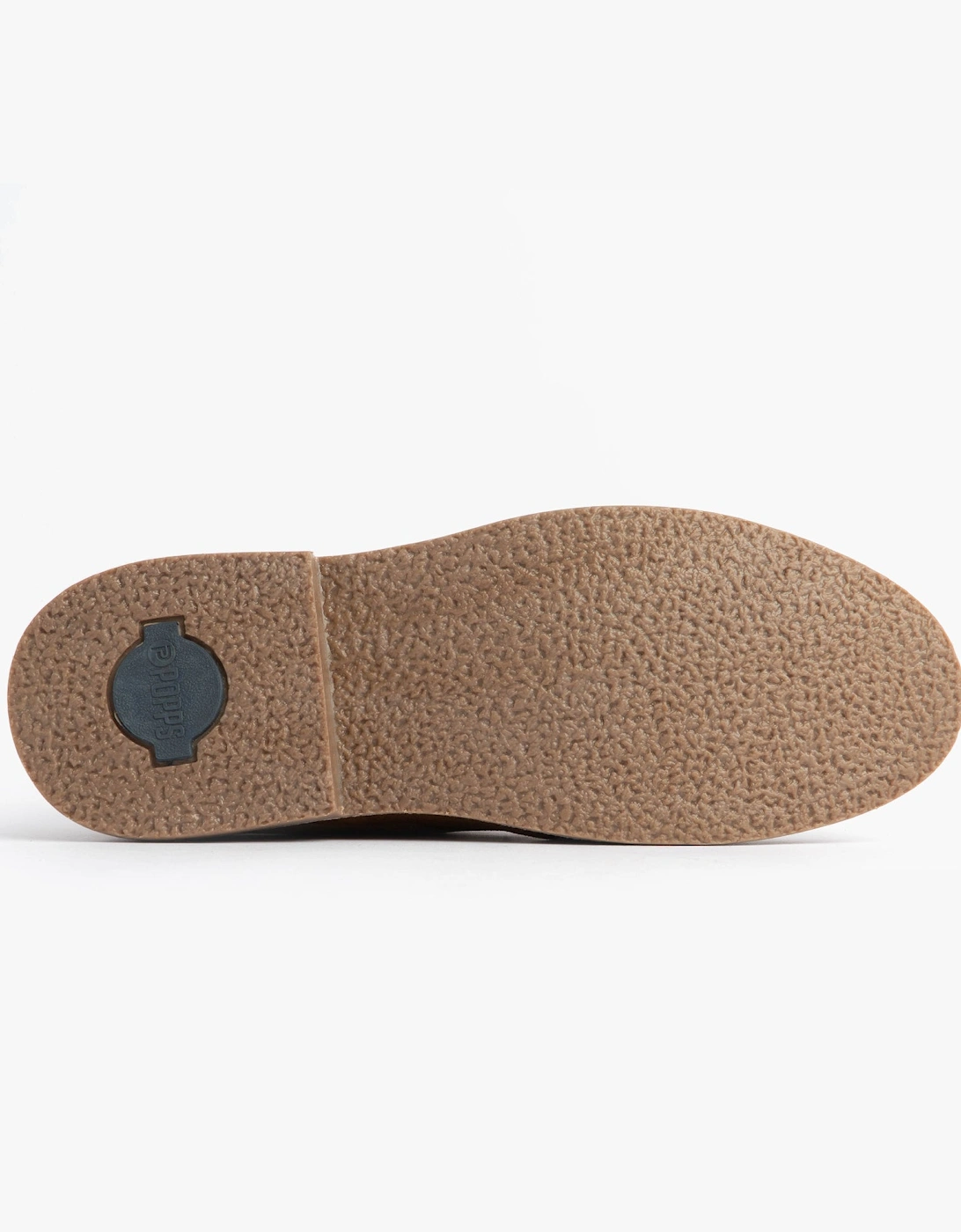 JONAS Mens Suede Desert Shoes Cognac