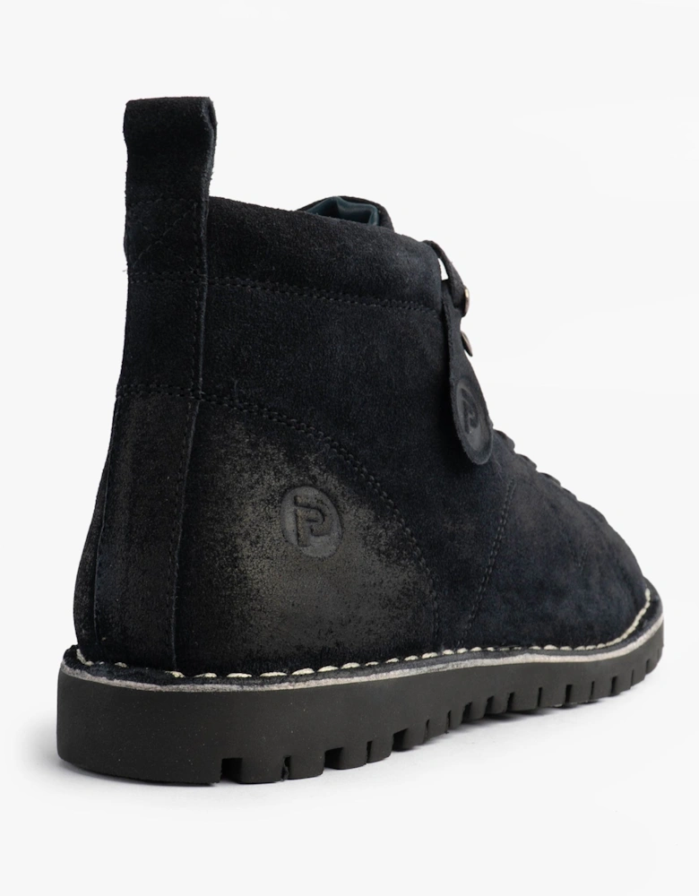 1961 MOD Mens Suede Boots Navy