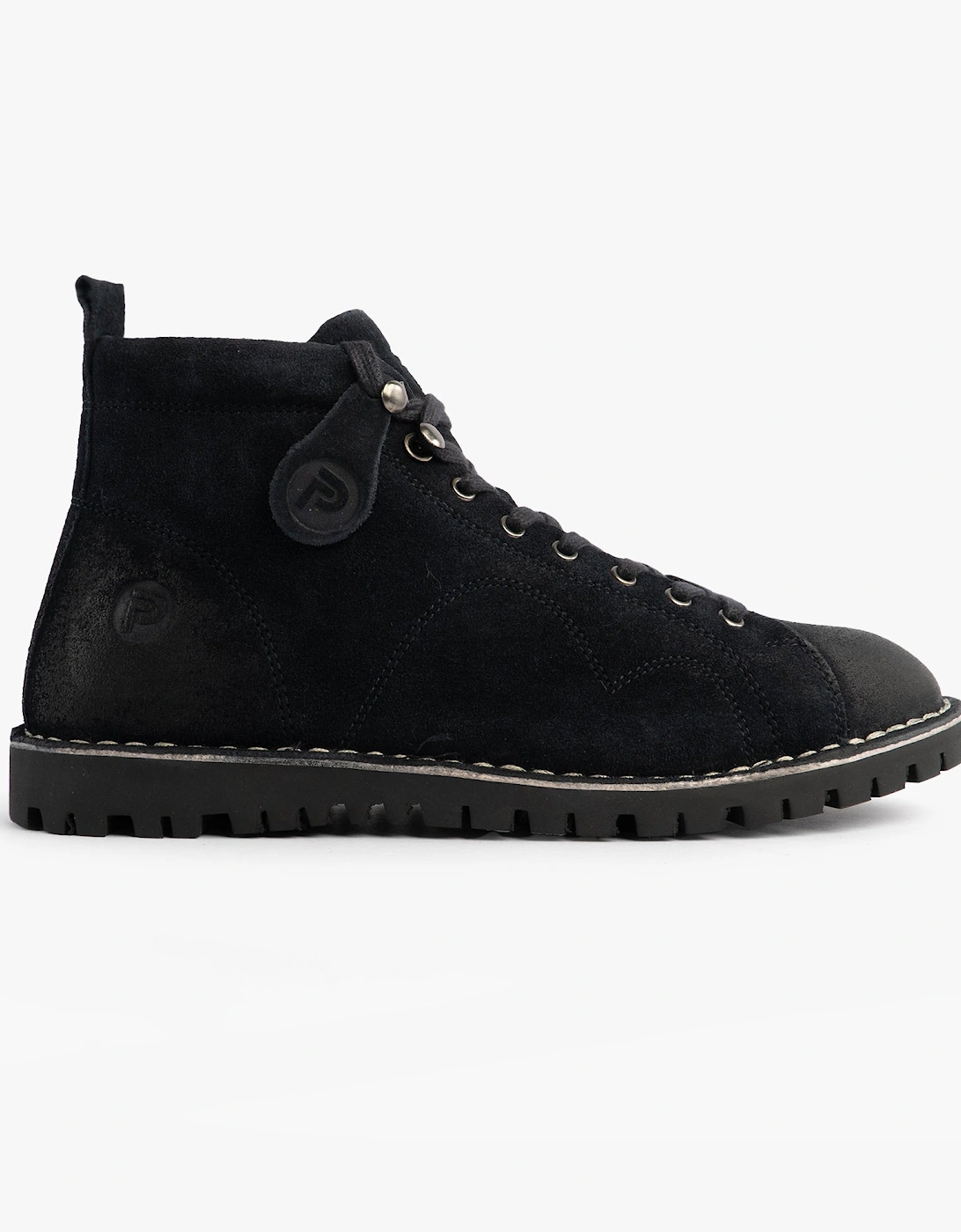 1961 MOD Mens Suede Boots Navy, 8 of 7
