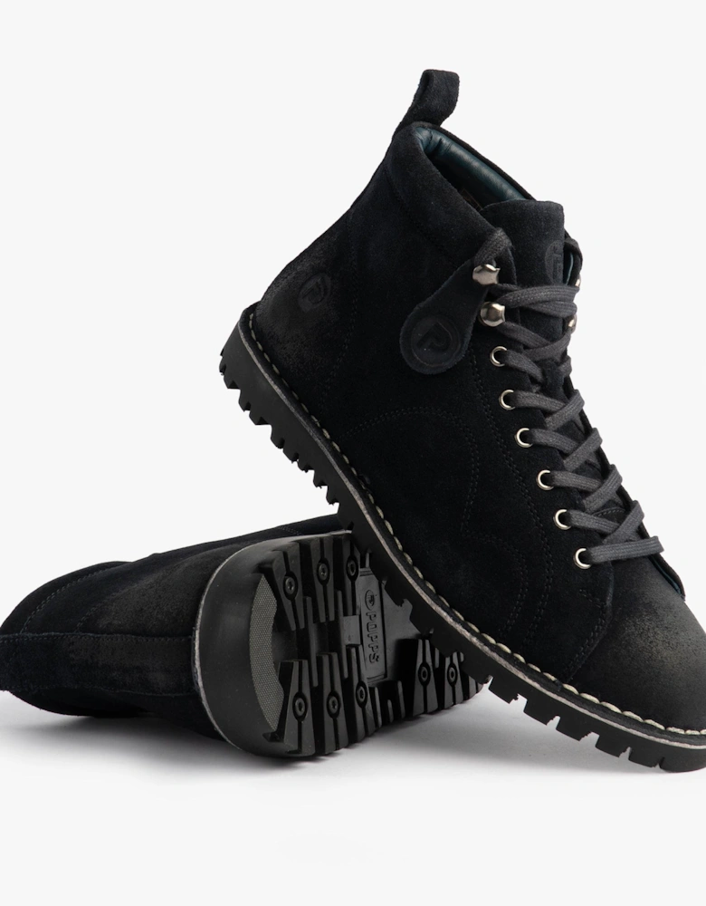 1961 MOD Mens Suede Boots Navy