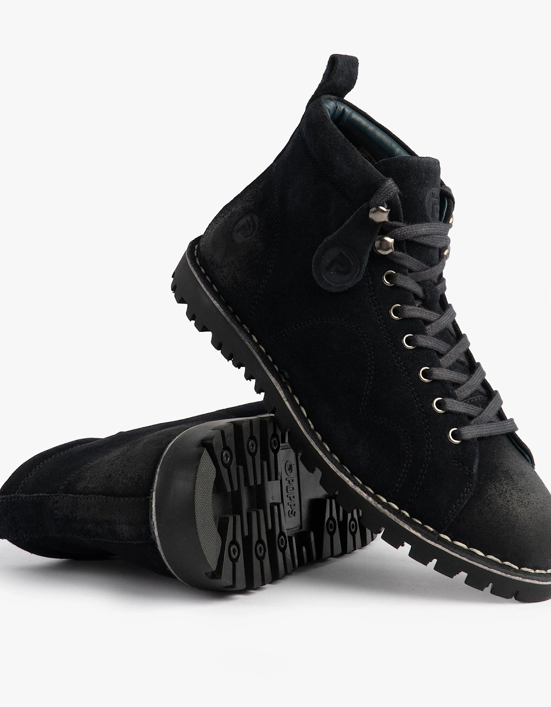 1961 MOD Mens Suede Boots Navy