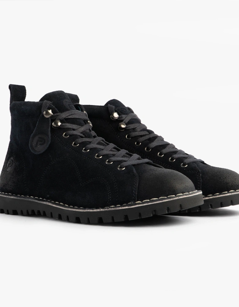 1961 MOD Mens Suede Boots Navy
