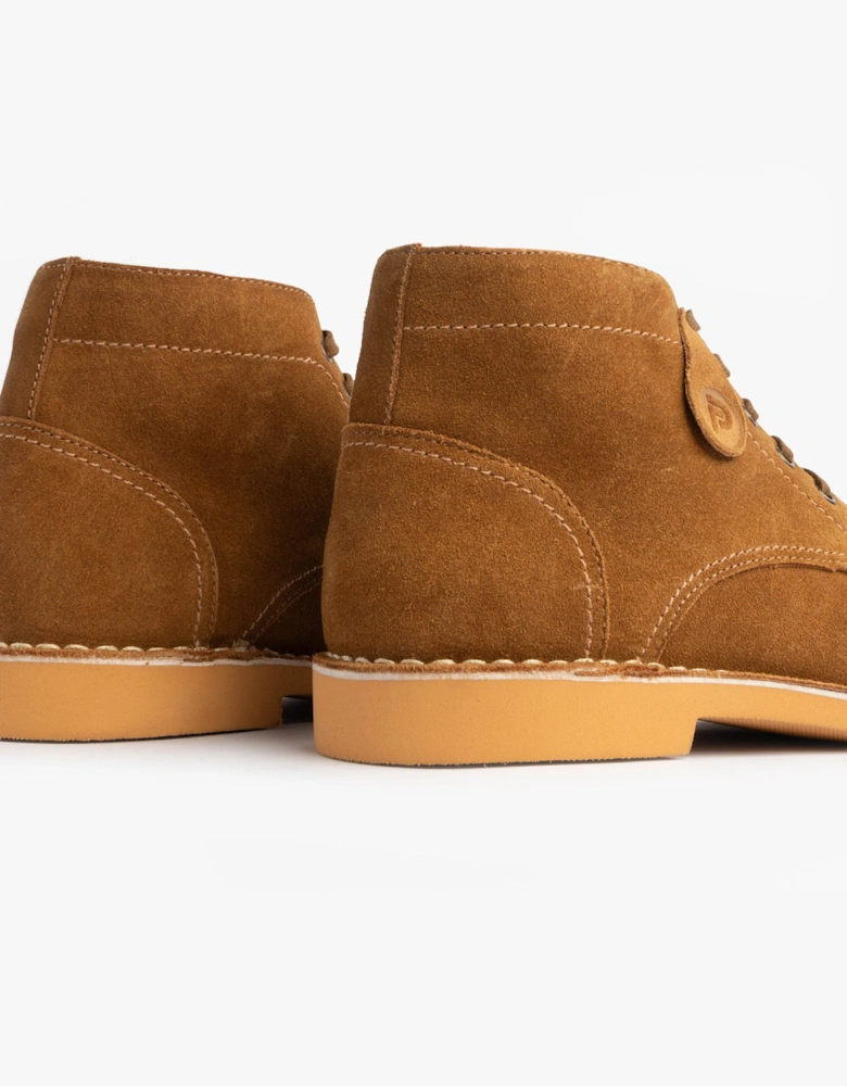 RANGER Mens Desert Boots Cognac