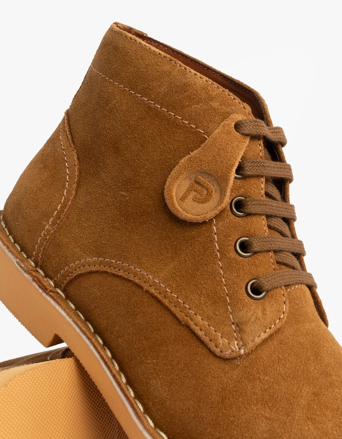 RANGER Mens Desert Boots Cognac