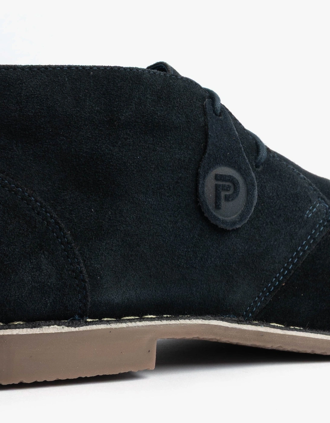 VESPA Unisex Desert Boots Navy