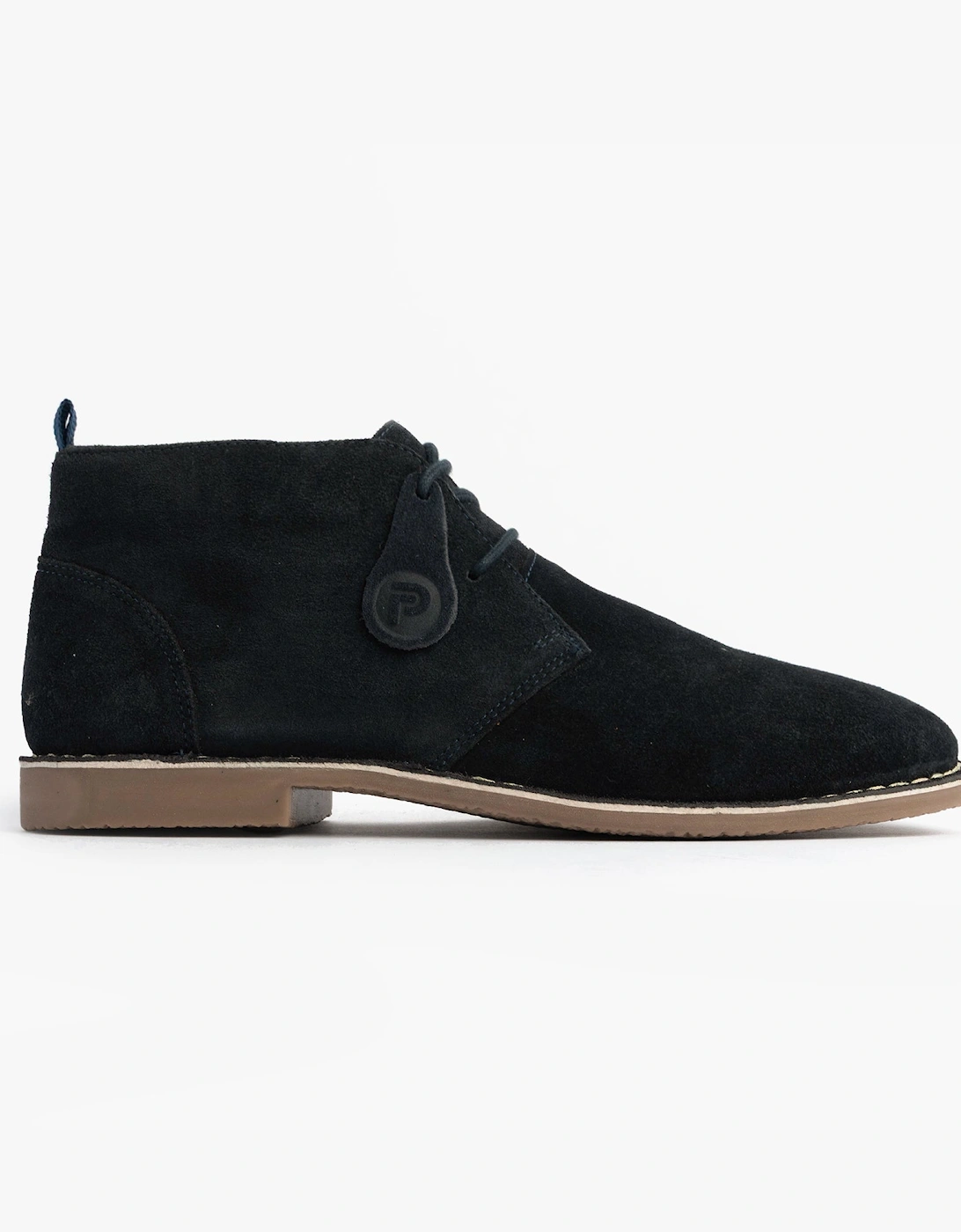 VESPA Unisex Desert Boots Navy, 7 of 6