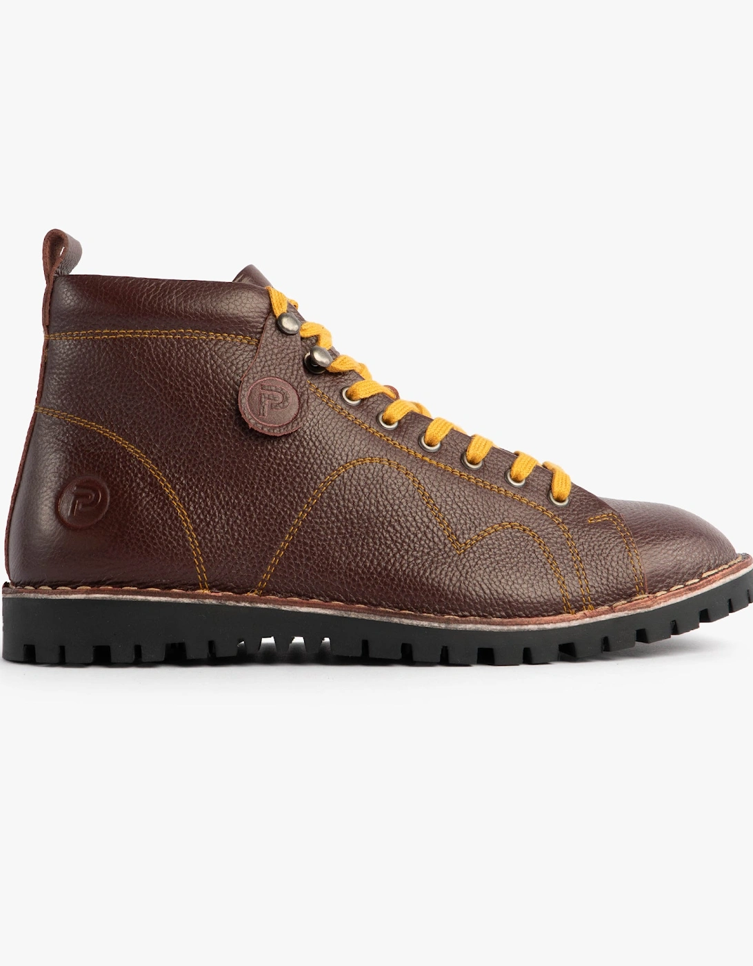 1961 MOD Mens Leather Boots Oxblood, 7 of 6