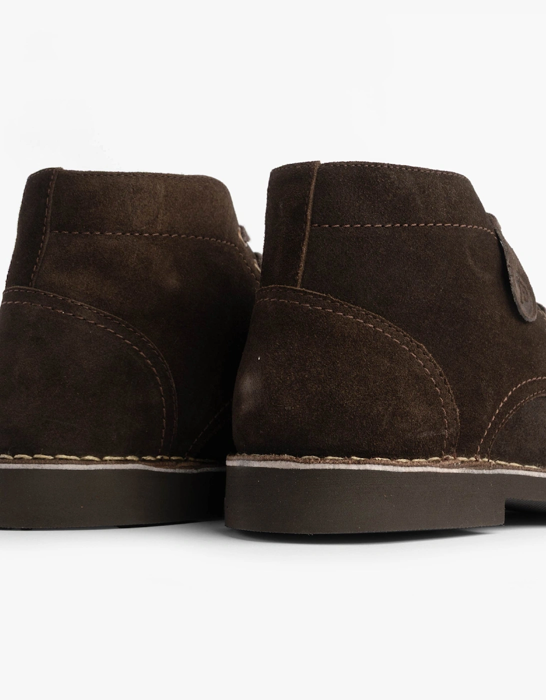 RANGER Mens Desert Boots Dark Brown