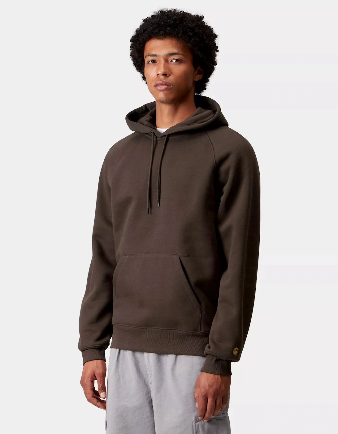 Carhartt CARHARTT HOODED CHASE SWEATSHIRT TOBACCO/GOLD, 4 of 3