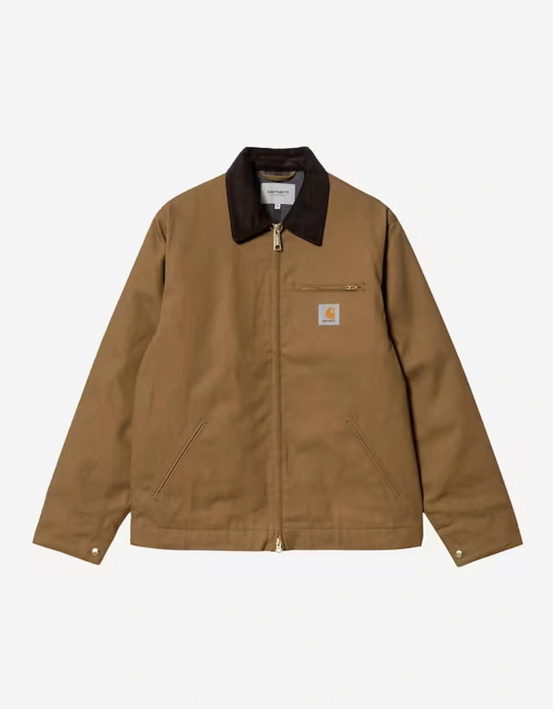 Carhartt CARHARTT DETROIT JACKET HAMILTON BROWN/TOBACCO