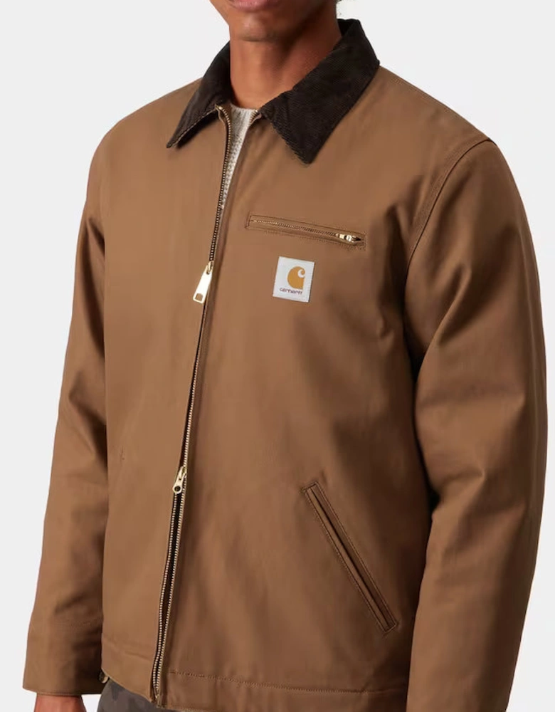 Carhartt CARHARTT DETROIT JACKET HAMILTON BROWN/TOBACCO