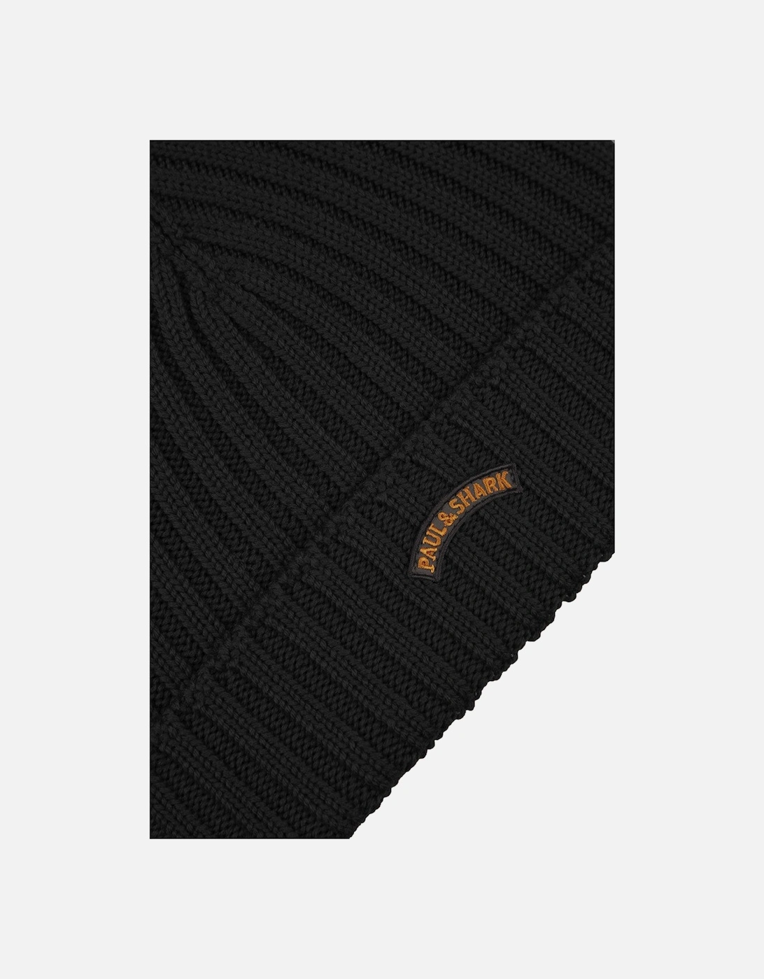 Wool Beanie 011 Black