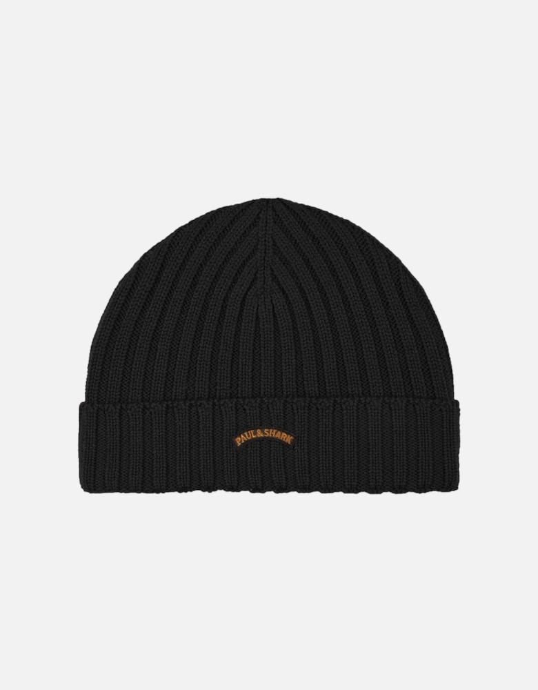 Wool Beanie 011 Black
