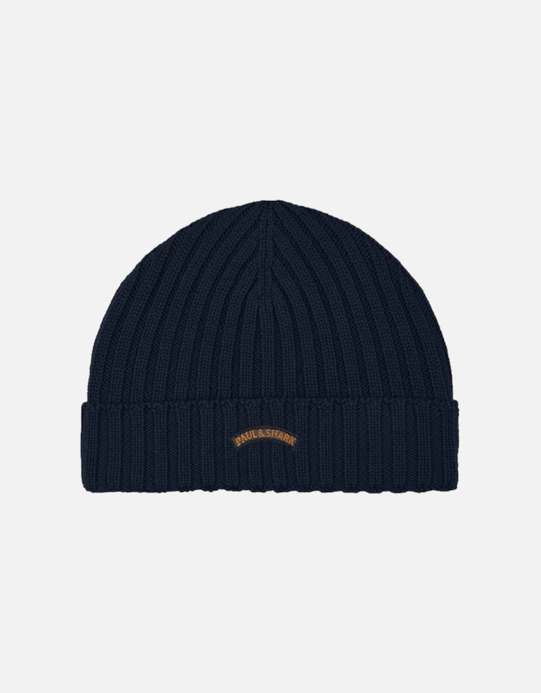 Wool Beanie 050 Navy
