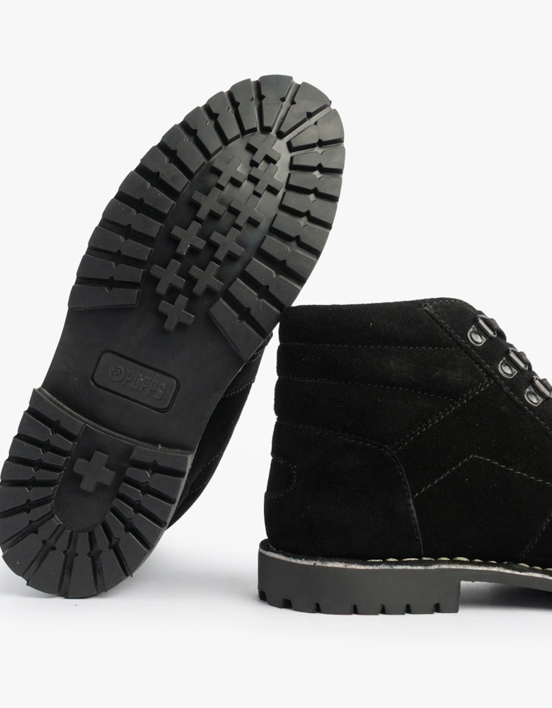 TROOPER Mens Desert Boots Black
