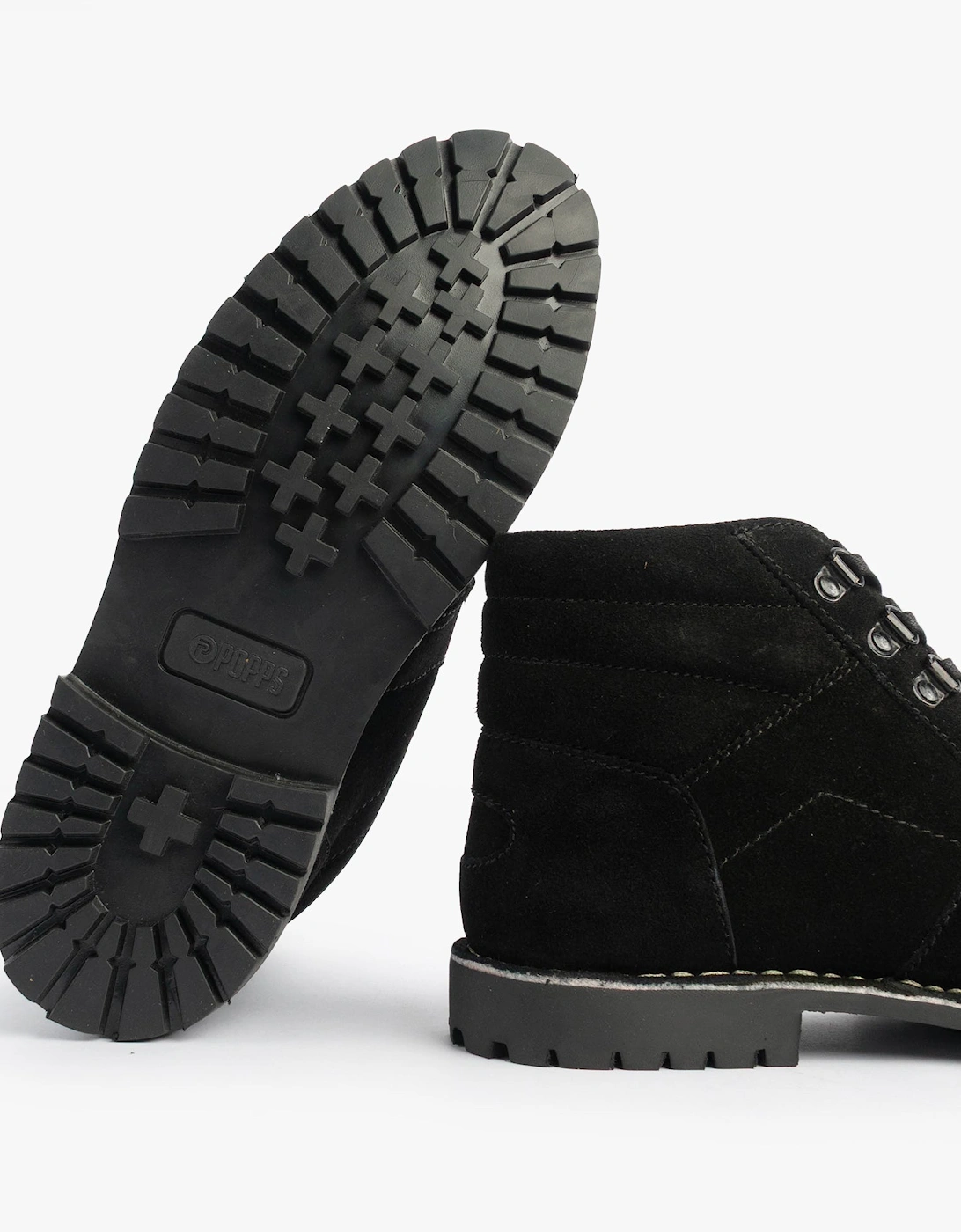 TROOPER Mens Desert Boots Black