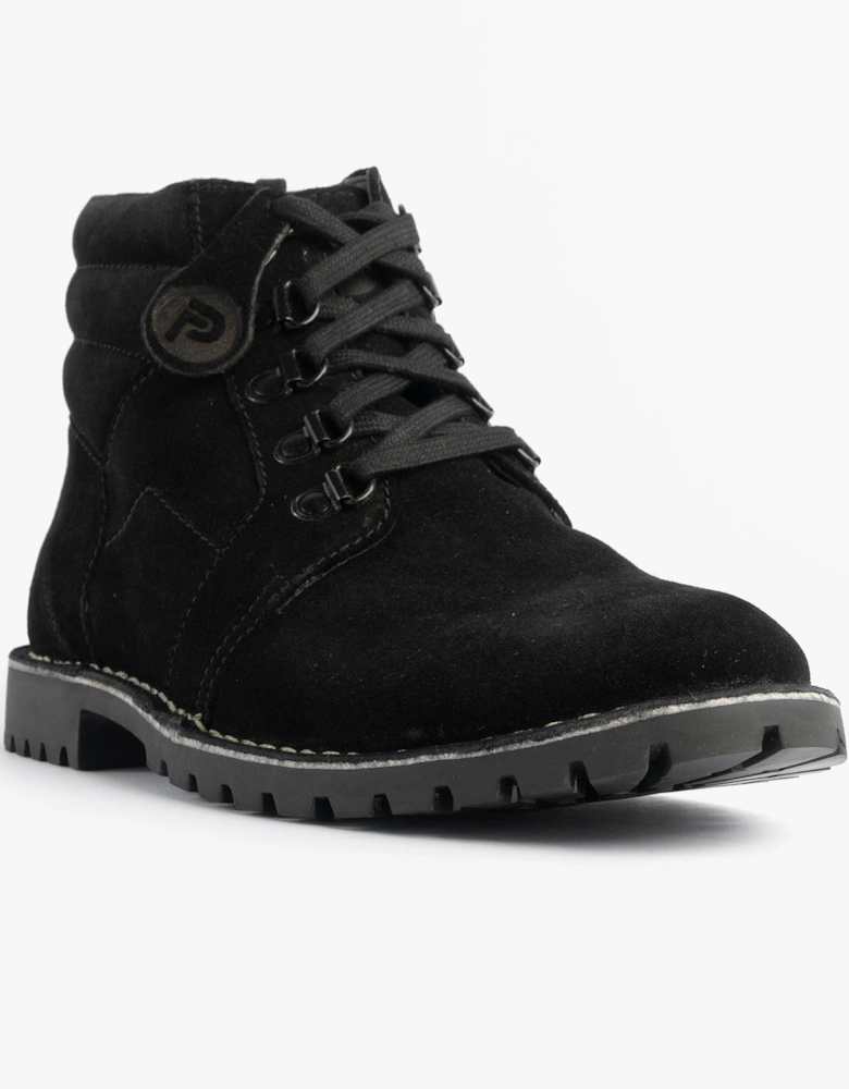 TROOPER Mens Desert Boots Black