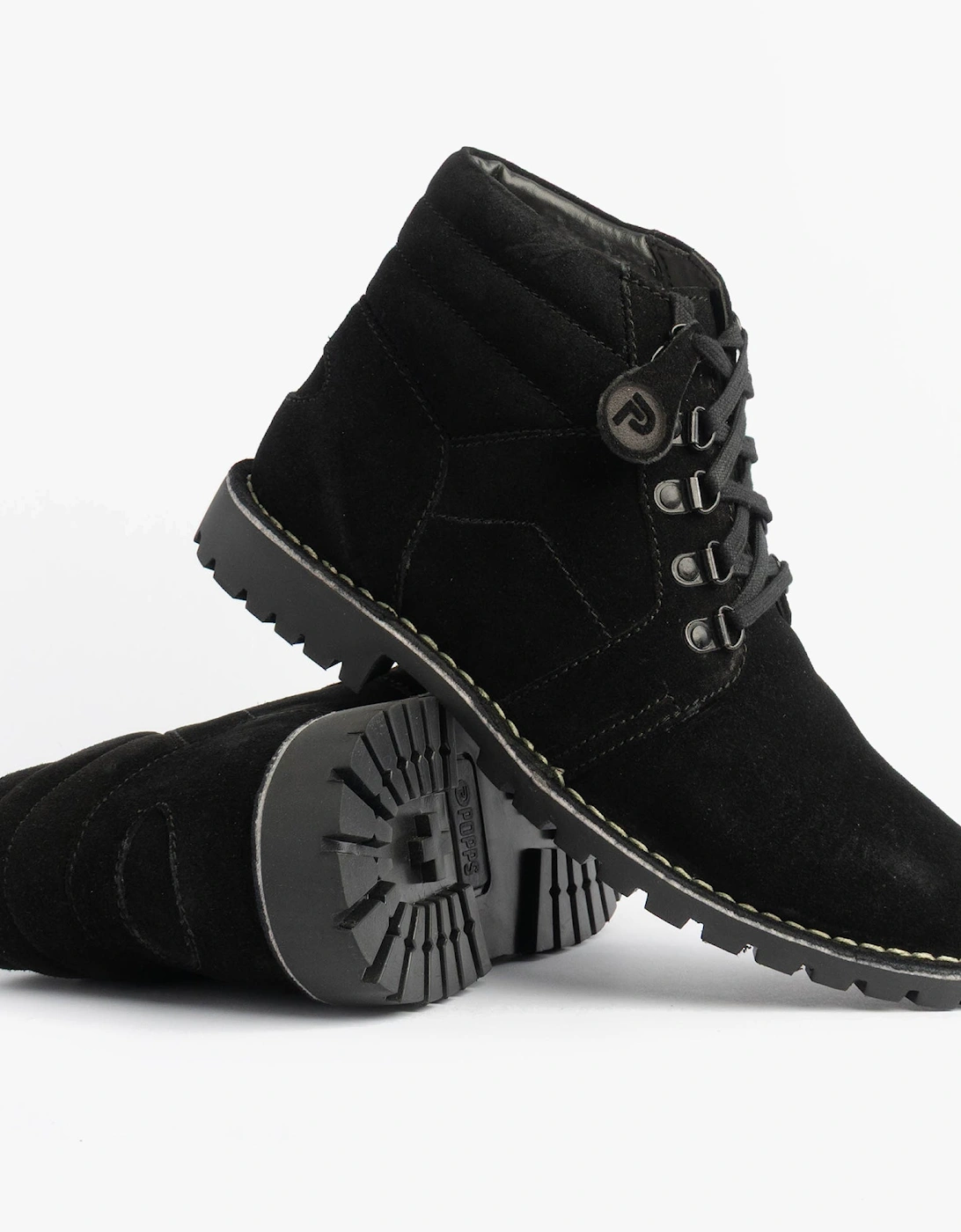 TROOPER Mens Desert Boots Black