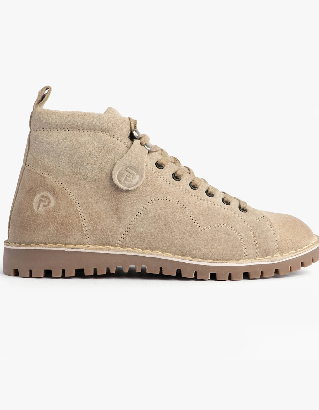 1961 MOD Mens Suede Boots Sand, 8 of 7