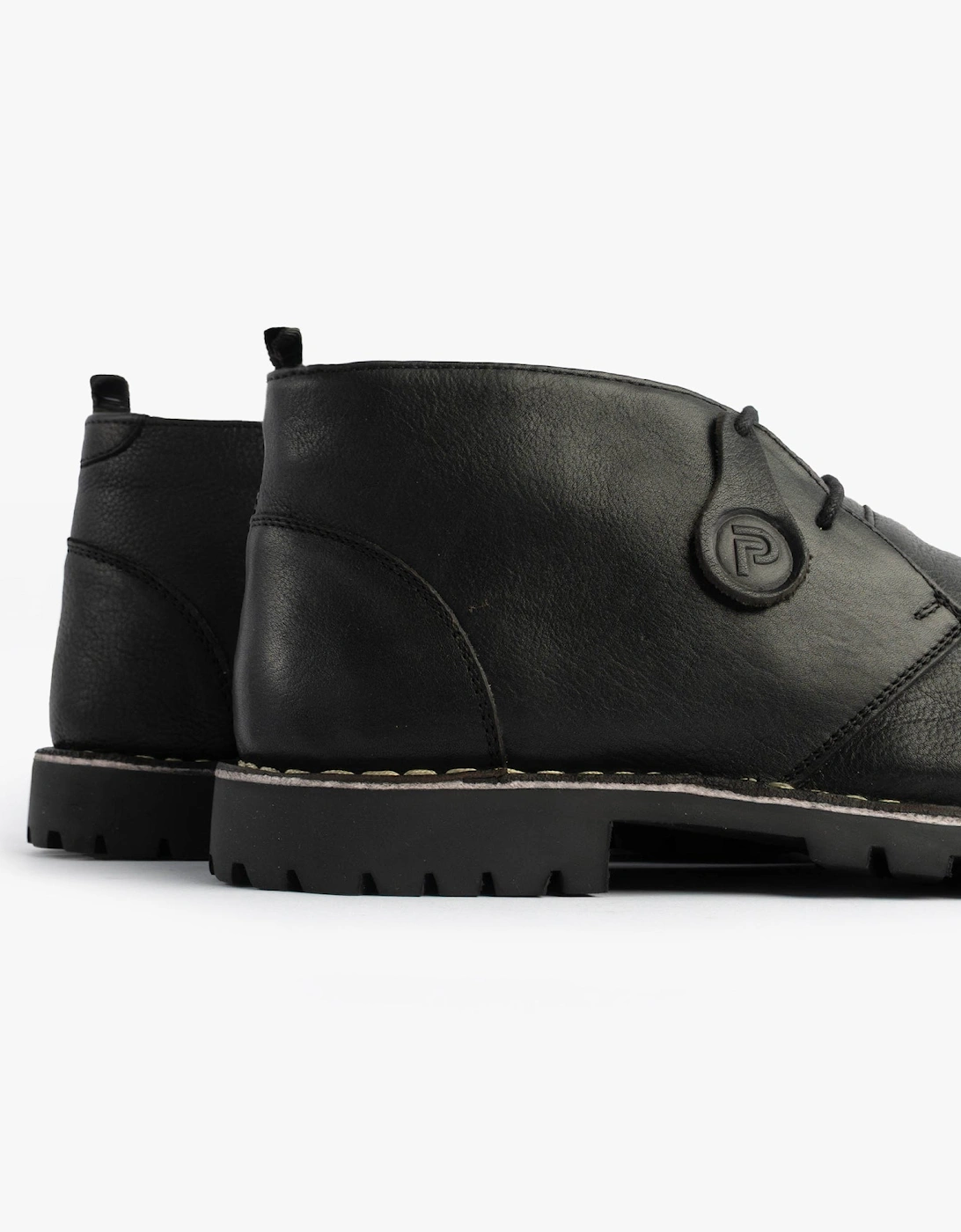 COOPER Mens Desert Boots Black