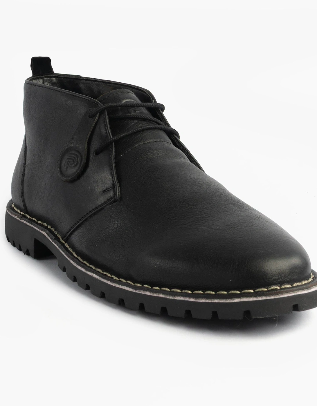 COOPER Mens Desert Boots Black
